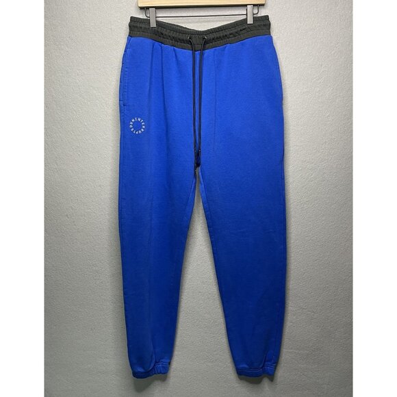 More Than An Athlete Pants Mens Large Blue Uninterrupted Lebron James Joggers - Picture 1 of 8